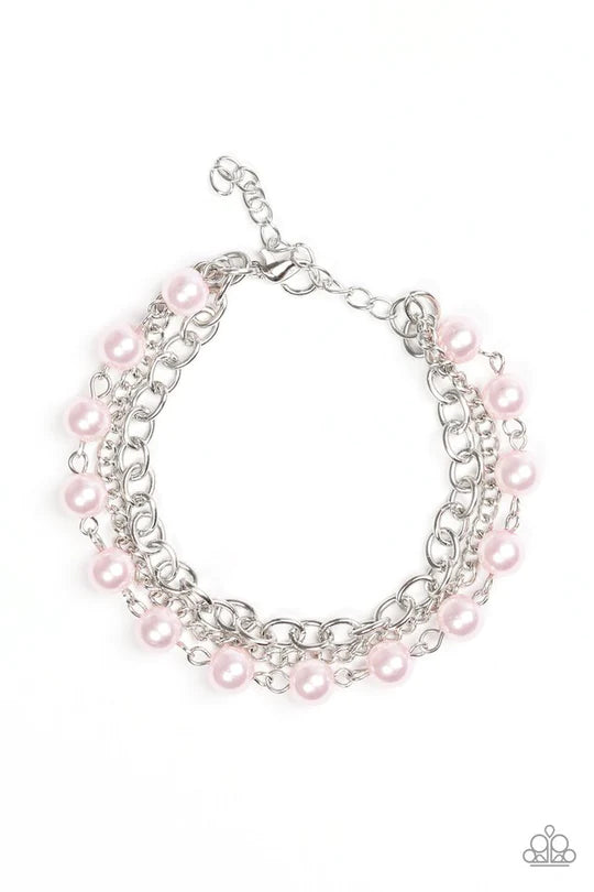 Classically Cambridge Pink Bracelet