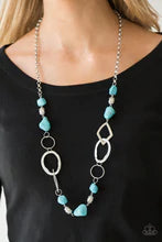 Load image into Gallery viewer, That’s TERRA-ific Blue Necklace