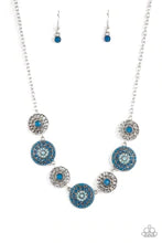 Load image into Gallery viewer, Farmers Market Fashionista Blue Necklace