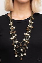 Load image into Gallery viewer, Vintage Virtuoso Brass Necklace