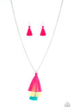 Load image into Gallery viewer, Triple the Tassel Multi Necklace