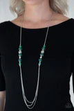 Load image into Gallery viewer, Native New Yorker Green Necklace