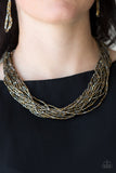 Load image into Gallery viewer, The Speed of Starlight Multi Seed Bead Necklace