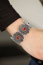 Load image into Gallery viewer, EMPRESSive Shimmer Red Bracelet