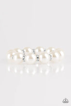 Load image into Gallery viewer, Here Comes the Bridesmaid White Bracelet