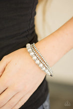 Load image into Gallery viewer, Perfect Posh-ture White Bracelet