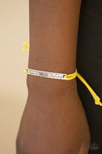 Load image into Gallery viewer, Careful What You Wish For Yellow Bracelet