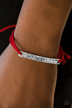 Load image into Gallery viewer, Careful What You Wish For Red Bracelet