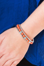 Load image into Gallery viewer, What a TREE-t Orange Bracelet