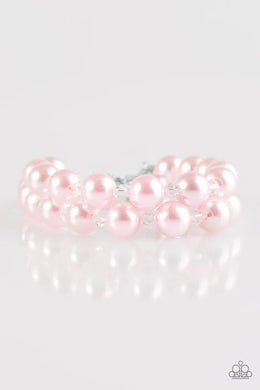 Ballroom and Board Pink Bracelet