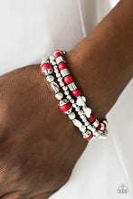 Load image into Gallery viewer, Mesa Mason Red Bracelet