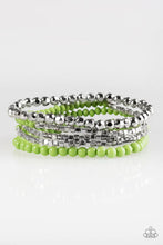 Load image into Gallery viewer, Colorfully Chromatic Green Bracelet