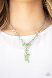 Load image into Gallery viewer, Iridescent Illumination Green Necklace