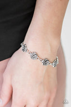 Load image into Gallery viewer, Wildflower Wonderland Silver Bracelet