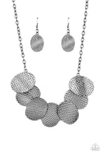 Load image into Gallery viewer, Industrial Wave Black Necklace