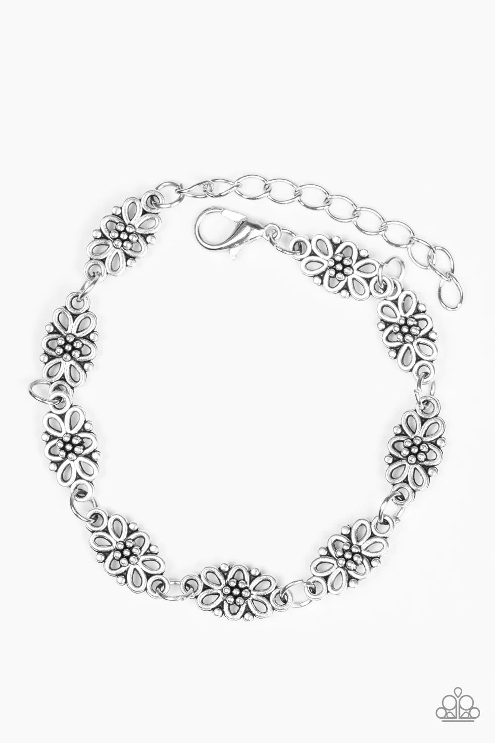 Easy Daisy Silver Bracelet