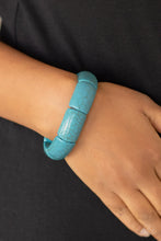 Load image into Gallery viewer, Peace Out Blue Bracelet