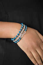 Load image into Gallery viewer, Immeasurably Infinite Blue Bracelet