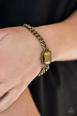 Command and Conqueror Brass Bracelet