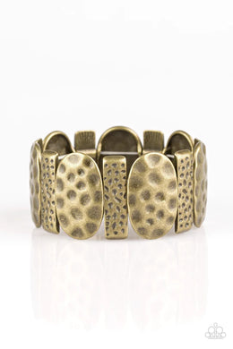 Cave Cache Brass Bracelet