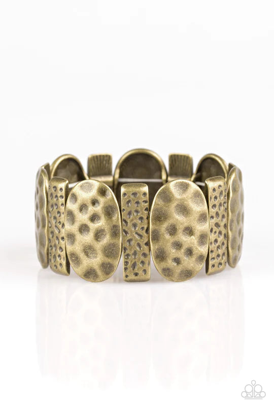 Cave Cache Brass Bracelet