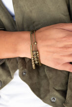 Load image into Gallery viewer, Industrial Instincts Brass Bracelet