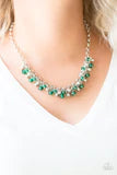 Load image into Gallery viewer, Trust Fund Baby Green Necklace