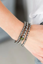 Load image into Gallery viewer, Noticeably Noir Green Bracelet