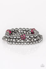 Load image into Gallery viewer, Noticeably Noir Pink Bracelet