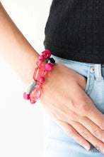 Load image into Gallery viewer, Rockin Rock Candy Pink Bracelet