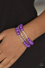 Load image into Gallery viewer, New Adventures Purple Bracelet