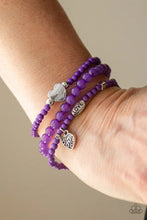Load image into Gallery viewer, Really Romantic Purple Bracelet