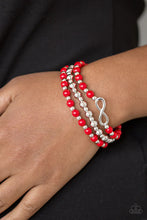Load image into Gallery viewer, Immeasurably Infinite Red Bracelet