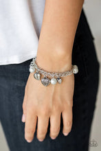 Load image into Gallery viewer, More Amour Silver Bracelet