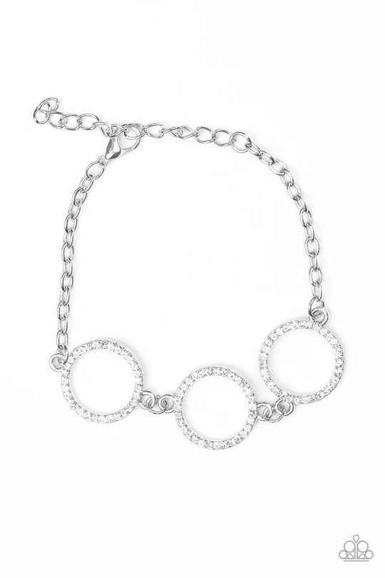 Dress the Part White Bracelet