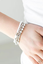 Load image into Gallery viewer, Very Vivacious White Bracelet