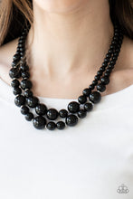 Load image into Gallery viewer, The More The Modest Black Necklace