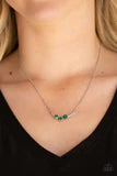 Load image into Gallery viewer, Sparkling Stargazer Green Necklace