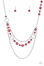 Load image into Gallery viewer, Party Dress Princess Red Necklace