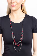 Load image into Gallery viewer, Party Dress Princess Red Necklace
