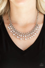 Load image into Gallery viewer, You May Kiss the Bride Silver Necklace