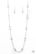 Load image into Gallery viewer, Glassy Glamorous White Necklace