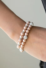 Load image into Gallery viewer, Teasingly Tinseltown Brown Bracelet