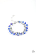 Load image into Gallery viewer, Life of the Block Party Blue Bracelet