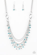 Load image into Gallery viewer, Financially Fabulous Blue Necklace