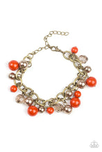 Load image into Gallery viewer, Grit and Glamour Orange Bracelet