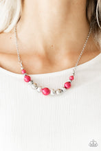 Load image into Gallery viewer, The Big-Leaguer Pink Necklace
