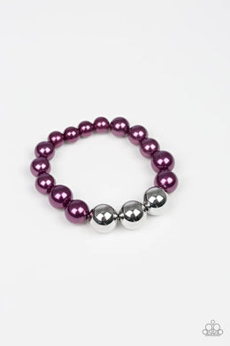 All Dressed Uptown Purple Bracelet