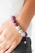 Load image into Gallery viewer, All Dressed Uptown Purple Bracelet