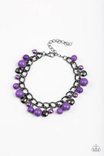 Load image into Gallery viewer, Hold My Drink Purple Bracelet